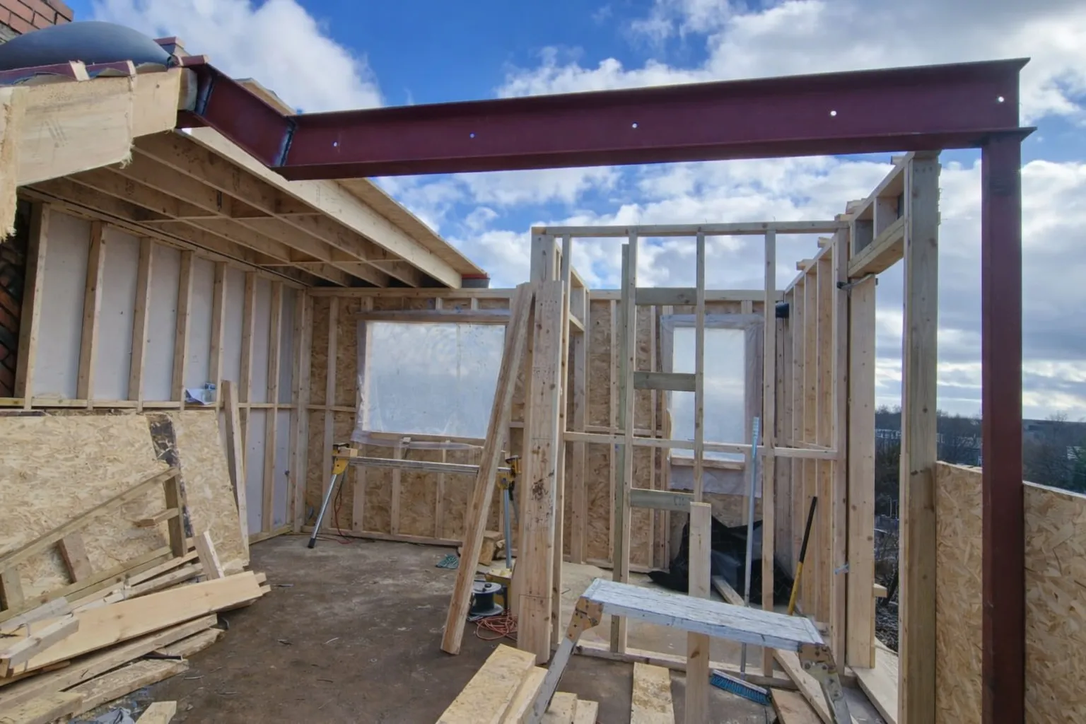 Steel beams